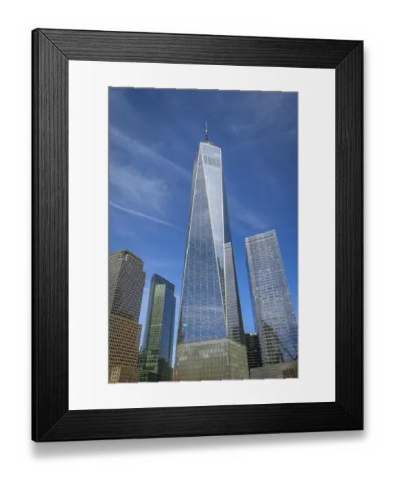 Framed Print : One World Trade Center, Ground Zero Framed Print : One World Trade Center, Ground Zero