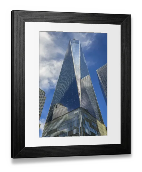 Framed Print : One World Trade Center, Ground Zero Framed Print : One World Trade Center, Ground Zero
