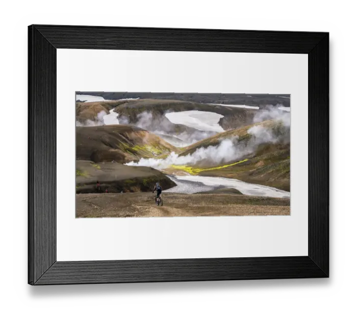 Framed Print : Storihver, Laugavegur trail, Landmannalaugar to Hrafntinnusker