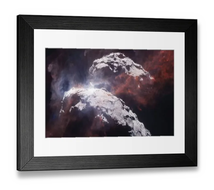 Framed Print : Comet 67P Churyumov-Gerasimenko Framed Print : Comet 67P Churyumov-Gerasimenko