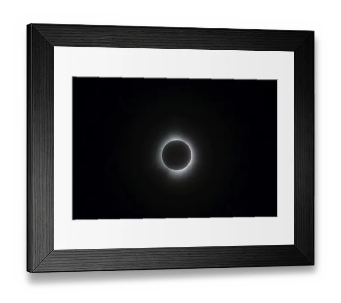 Framed Print : Nature, astronomy, total solar eclipse 2024 Framed Print : Nature, astronomy, total solar eclipse 2024