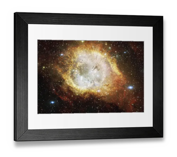 Framed Print : Outer space, cosmic landscape. Nebula Framed Print : Outer space, cosmic landscape. Nebula
