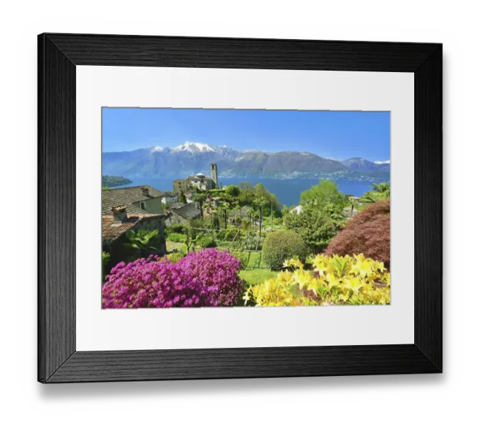 Framed Print : Sant'Abbondio on Lake Maggiore Framed Print : Sant'Abbondio on Lake Maggiore