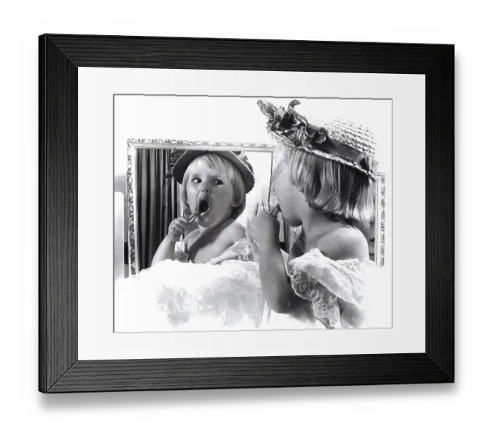 Framed Print : Lipstick makeup, England, Great Britain