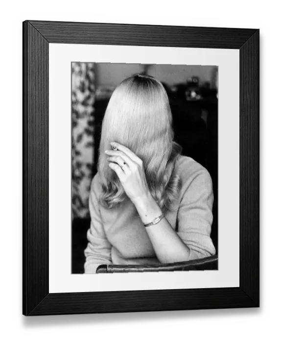 Framed Print : Women's Face Hair, Mexico City Framed Print : Women's Face Hair, Mexico City