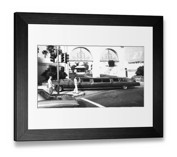 Framed Print : Long Limousine, Mexico City, Mexico