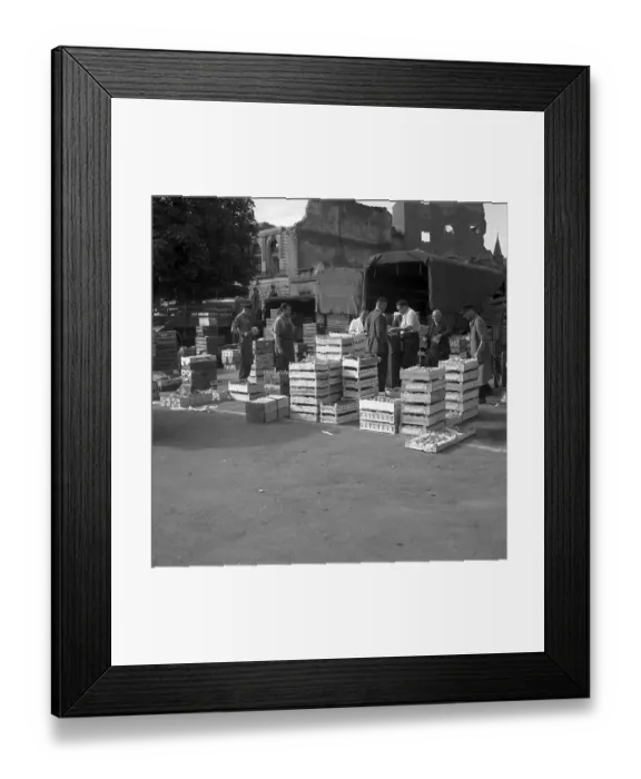 Framed Print : Eggs, Freiburger Muenstermarkt, approx Framed Print : Eggs, Freiburger Muenstermarkt, approx