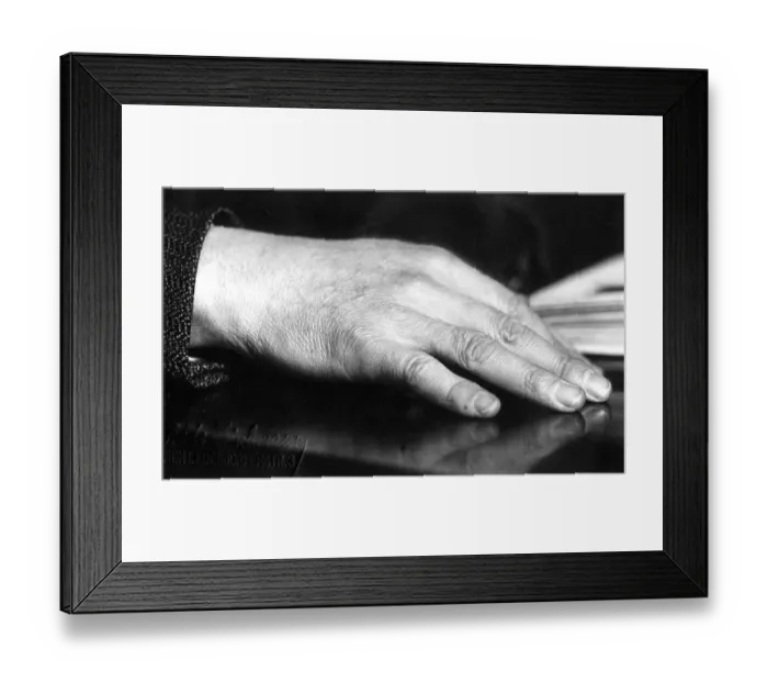 Framed Print : Hand, exact location unknown, Germany, Europe Framed Print : Hand, exact location unknown, Germany, Europe