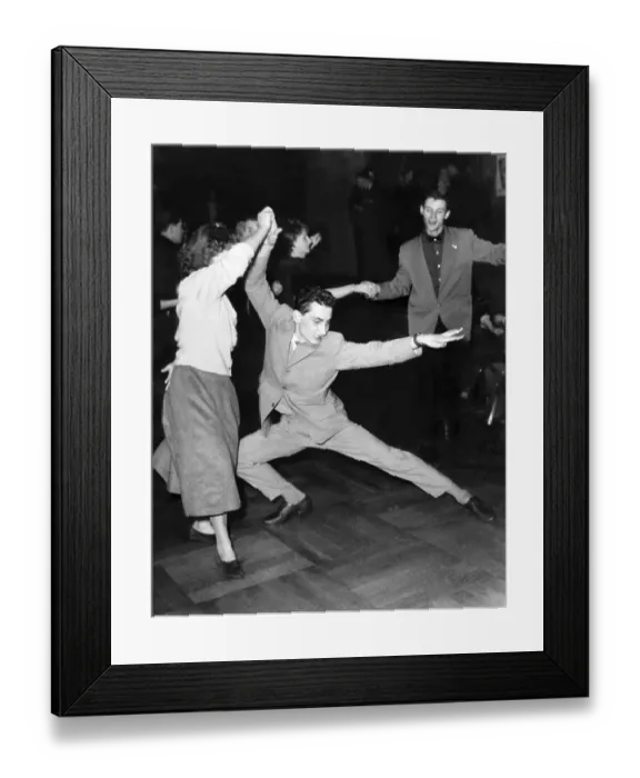 Framed Print : Couple dancing, ca. 1950s, Berlin, Germany, Europe