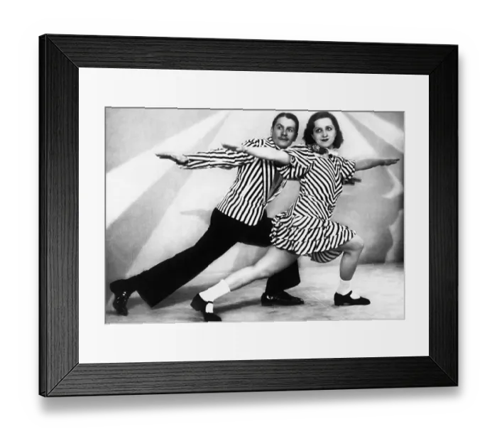 Framed Print : Dance couple, around 1930, Germany, Europe Framed Print : Dance couple, around 1930, Germany, Europe