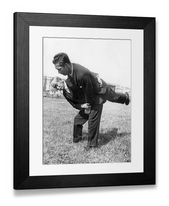 Framed Print : Two acrobats training, 1920s, Germany, Europe Framed Print : Two acrobats training, 1920s, Germany, Europe