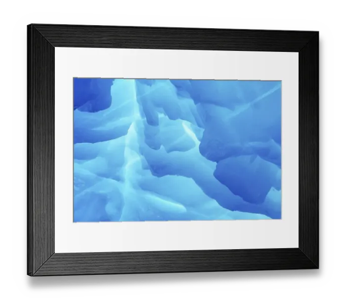 Framed Print : Denmark, Greenland, blue ice, ice landscape Framed Print : Denmark, Greenland, blue ice, ice landscape