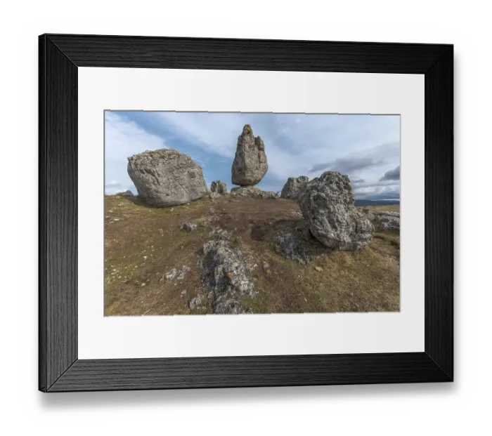 Framed Print : Strangely shaped rocks in the chaos of Nimes le Vieux in the Cevennes National Park Framed Print : Strangely shaped rocks in the chaos of Nimes le Vieux in the Cevennes National Park