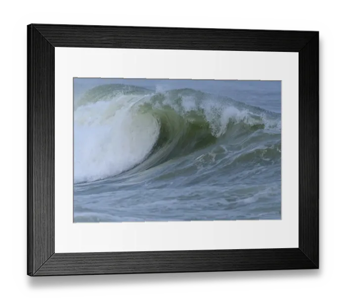 Framed Print : Breaking Wave, Vorupor, Nationalpark Thy Framed Print : Breaking Wave, Vorupor, Nationalpark Thy