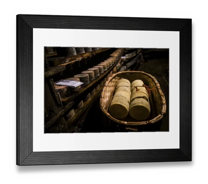 Framed Print : Queseria Rogelio Lopez Campo