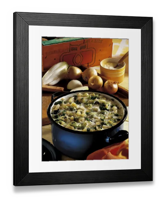 Framed Print : Flemish cabbage stew, vegetarian, Belgium, Europe