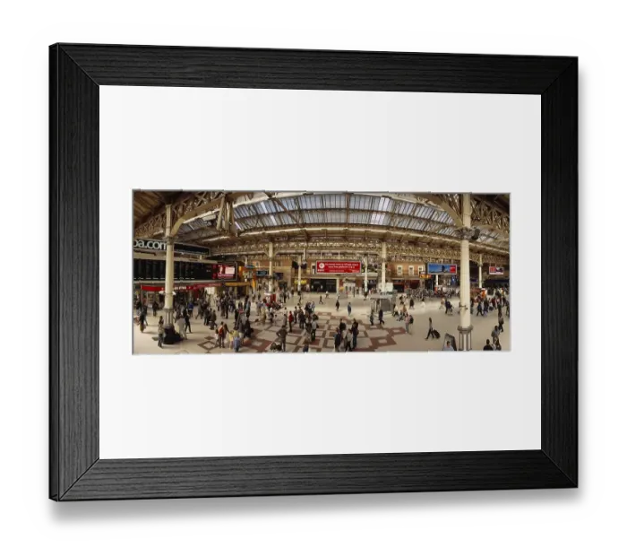 Framed Print : Victoria Station, Railway Station Framed Print : Victoria Station, Railway Station