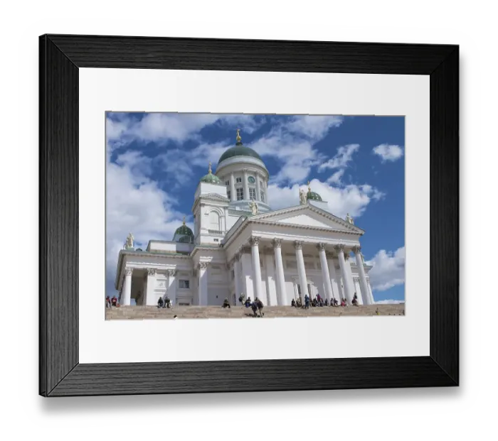 Framed Print : Helsingin Tuomiokirkko or Suurkirkko