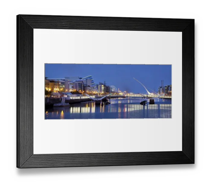 Framed Print : The Docklands, the former port area