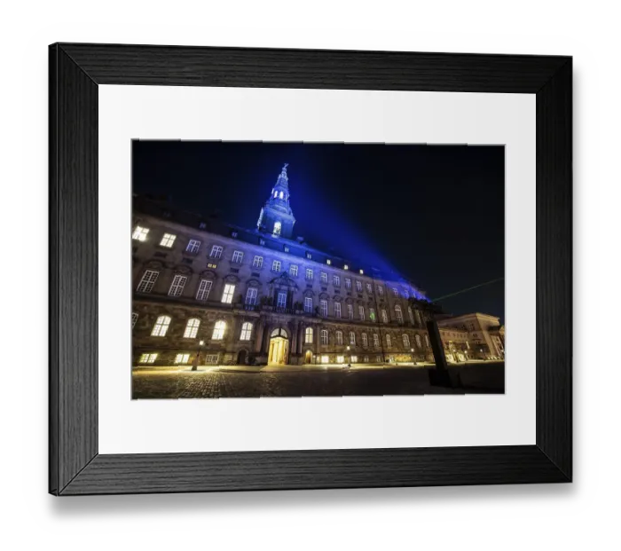 Framed Print : Copenhagen, Denmark, February 15 Framed Print : Copenhagen, Denmark, February 15