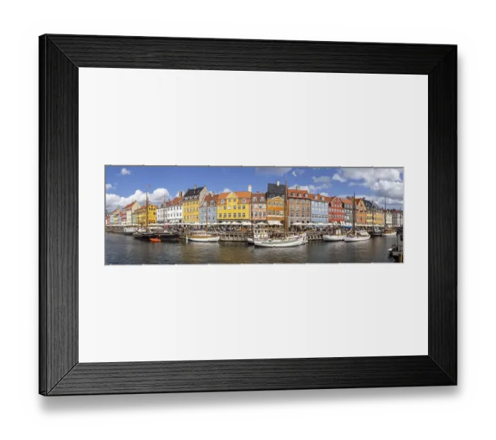 Framed Print : Copenhagen, Denmark, August 21