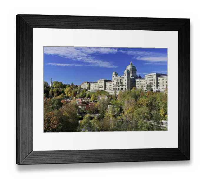 Framed Print : Parliament building, Federal Palace