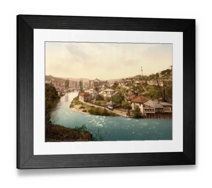 Framed Print : Sarajevo, Sarajevo, Bendbasi, Bosnia, c Framed Print : Sarajevo, Sarajevo, Bendbasi, Bosnia, c