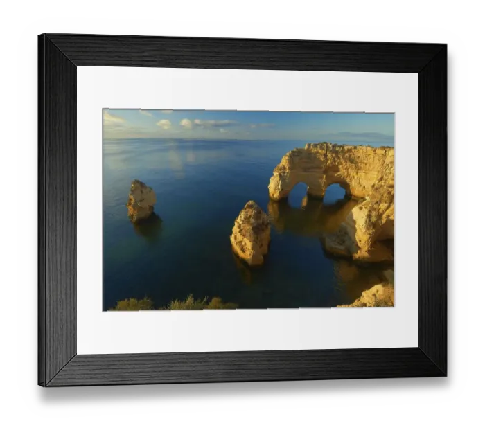 Framed Print : Praia da Marinha, Lagoa, Marinha Beach Framed Print : Praia da Marinha, Lagoa, Marinha Beach
