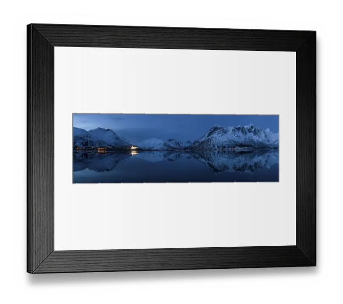 Framed Print : Sildpollen, Austnesfjorden, Vagan