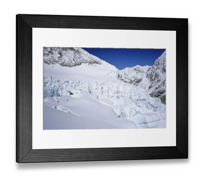 Framed Print : Icefall of Western Cwm, top of Khumbu Icefall
