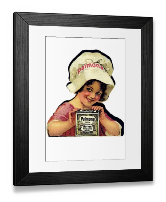 Framed Print : Historical illustration, poster stamp Framed Print : Historical illustration, poster stamp