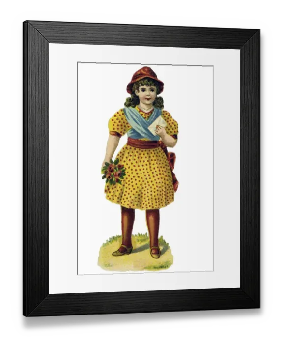Framed Print : Historical illustration, glossy print Framed Print : Historical illustration, glossy print