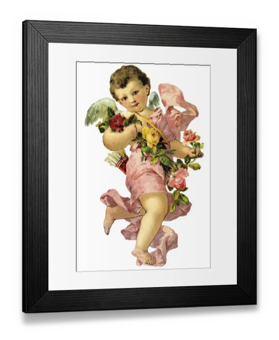 Framed Print : Nostalgic chromos illustration Framed Print : Nostalgic chromos illustration