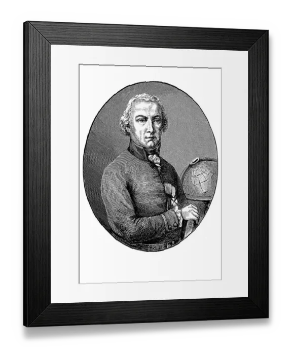 Framed Print : Vega, Georg Freiherr von Vega, baron Framed Print : Vega, Georg Freiherr von Vega, baron