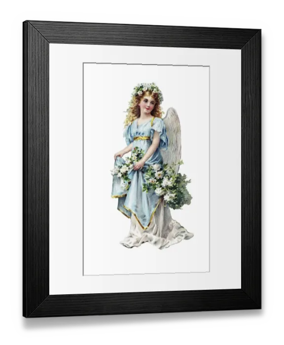 Framed Print : Nostalgic greeting card for Easter Framed Print : Nostalgic greeting card for Easter