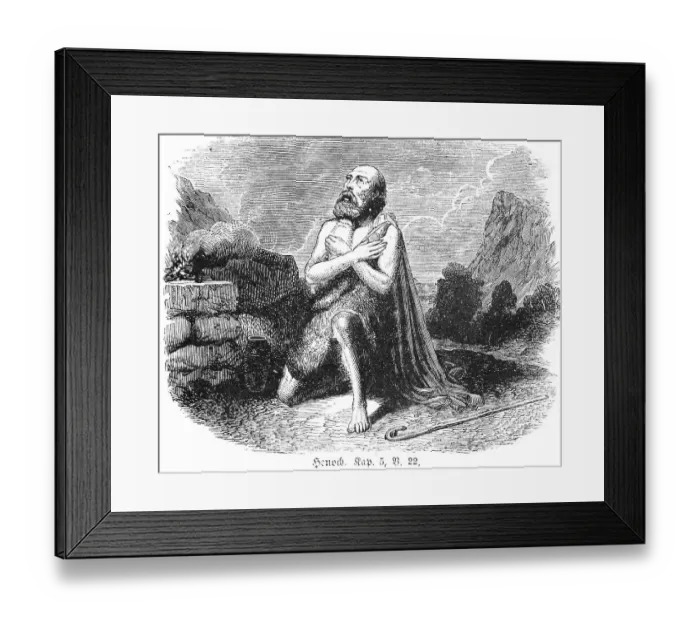 Framed Print : Enoch, Enoch, Methuselah, outdoors