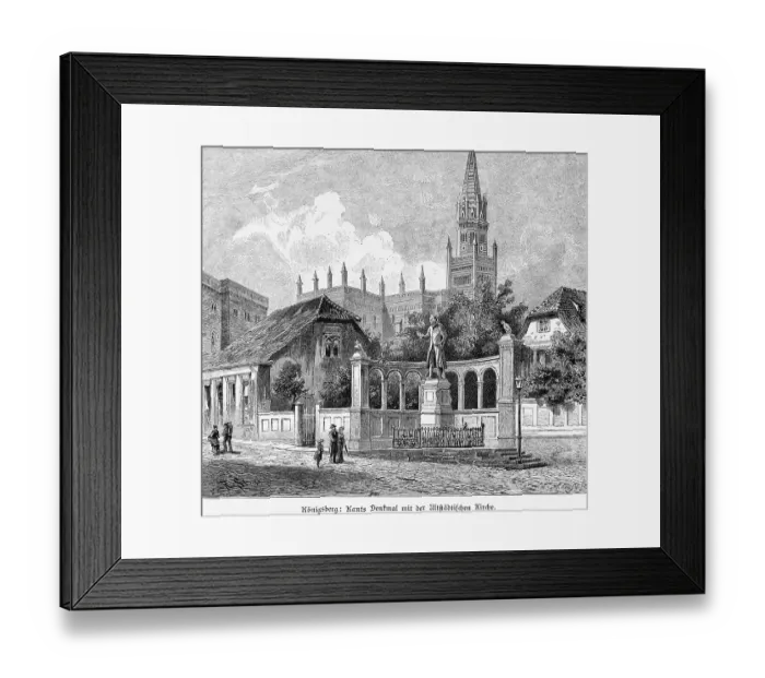 Framed Print : Monument to Immanuel Kant, birthplace Koenigsberg or Kaliningrad Framed Print : Monument to Immanuel Kant, birthplace Koenigsberg or Kaliningrad