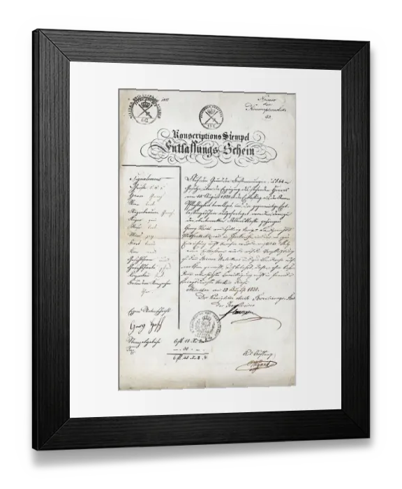 Framed Print : School report card from the Elementar Werktagsschule or Elementary Workday School for Monika Haltenberger Framed Print : School report card from the Elementar Werktagsschule or Elementary Workday School for Monika Haltenberger
