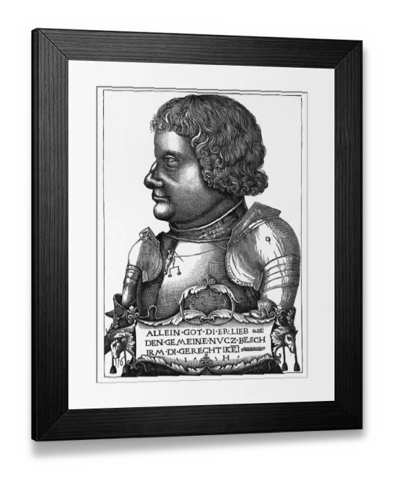Framed Print : Franz von Sickingen (1481 - 1523) German knight Framed Print : Franz von Sickingen (1481 - 1523) German knight