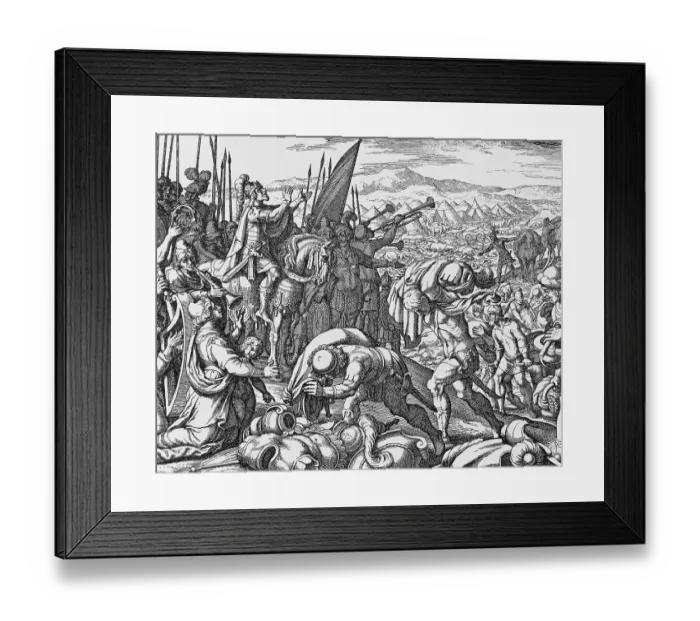 Framed Print : Victory of Jehoshaphat over the Ammonites and the Moabites Framed Print : Victory of Jehoshaphat over the Ammonites and the Moabites