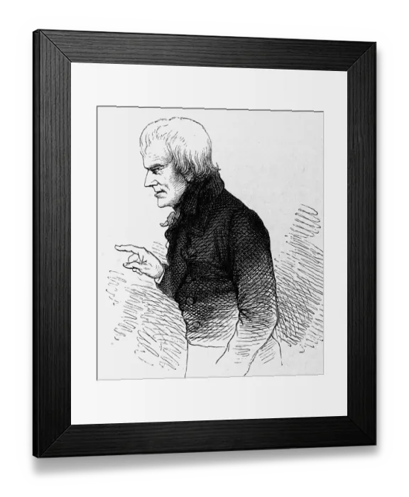 Framed Print : Friedrich Hoelderlin (1770-1843) Framed Print : Friedrich Hoelderlin (1770-1843)