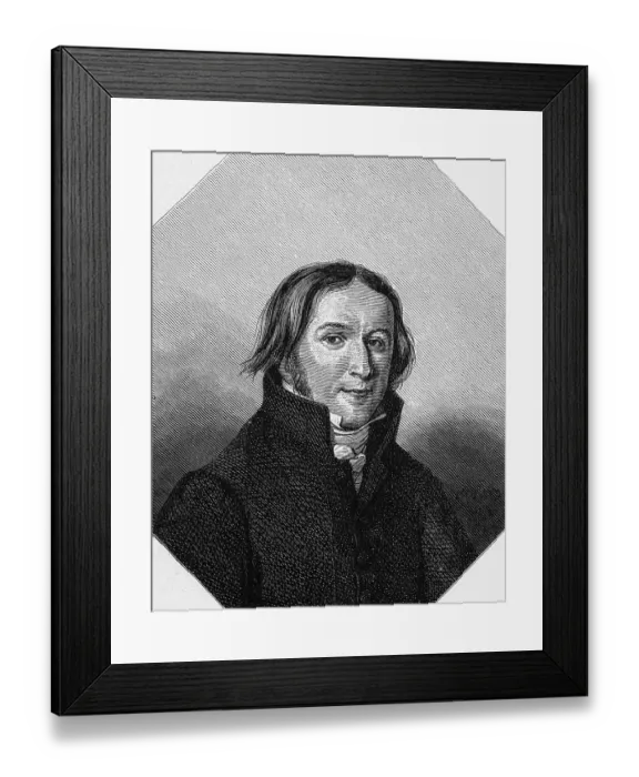 Framed Print : Ernst Moritz Arndt (1769-1860)