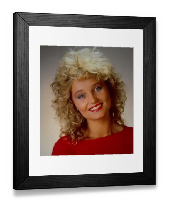 Framed Print : Young woman in her 80s, portrait Framed Print : Young woman in her 80s, portrait