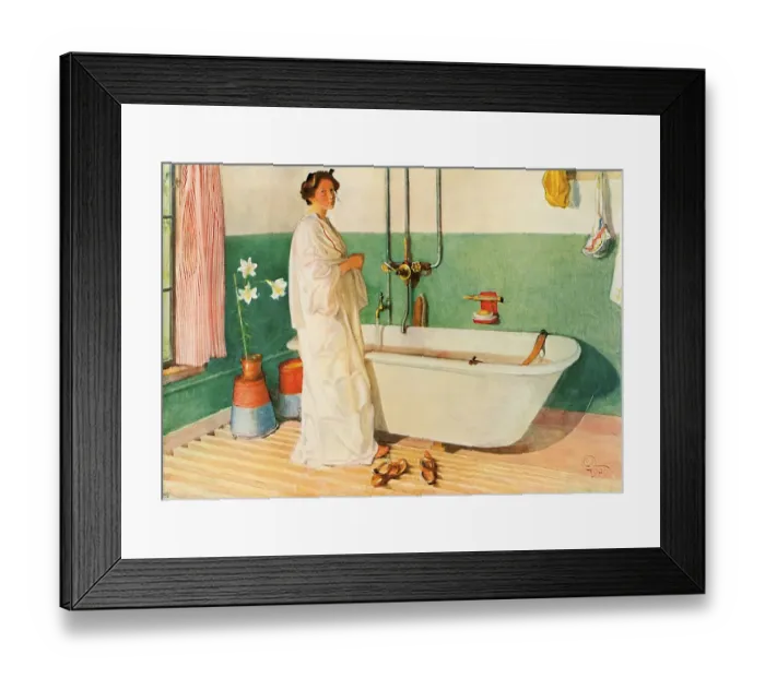 Framed Print : Lisbeth, historical illustration