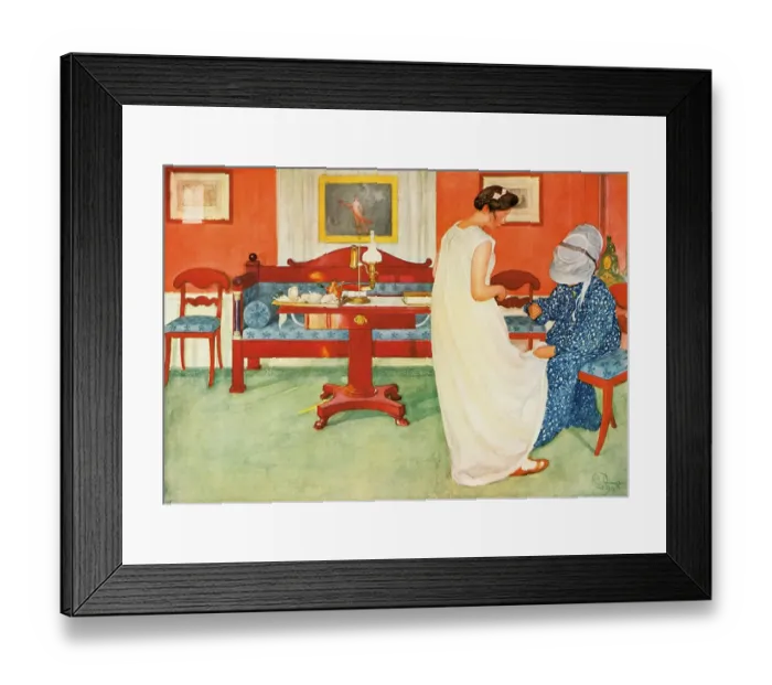 Framed Print : The maid of honor, historical illustration Framed Print : The maid of honor, historical illustration