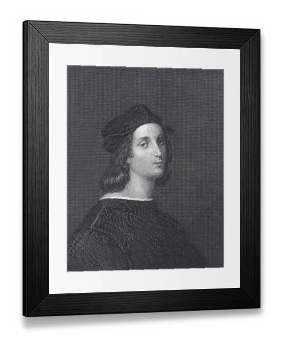 Framed Print : Historic steel engraving from the 19th century Framed Print : Historic steel engraving from the 19th century