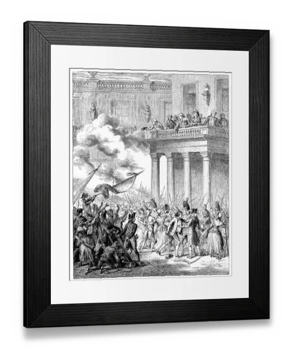 Framed Print : Louis XVI. Augustus of France, 1754 - 1793