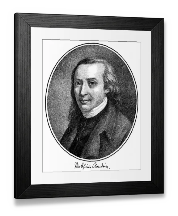 Framed Print : Historic print, copper engraving Framed Print : Historic print, copper engraving
