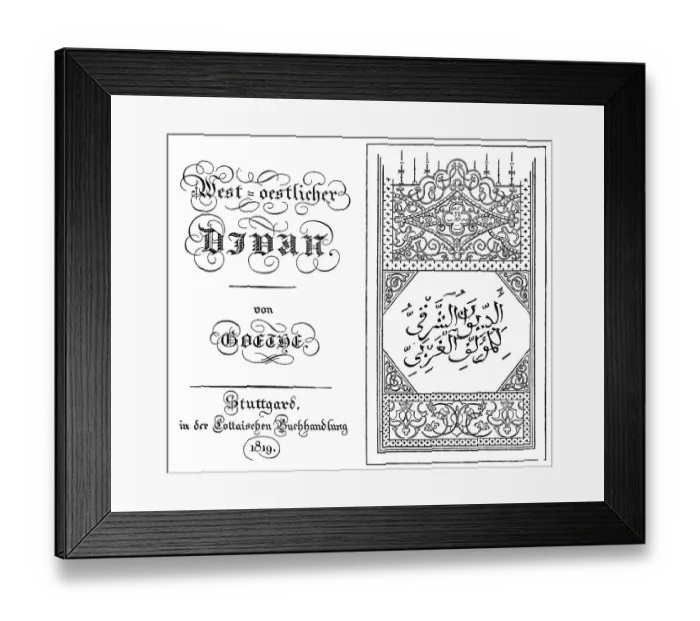 Framed Print : Historic print, 1819 Framed Print : Historic print, 1819