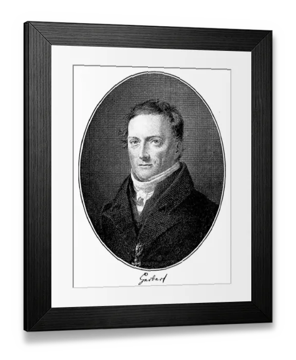 Framed Print : Historical print, engraving, 1850 Framed Print : Historical print, engraving, 1850
